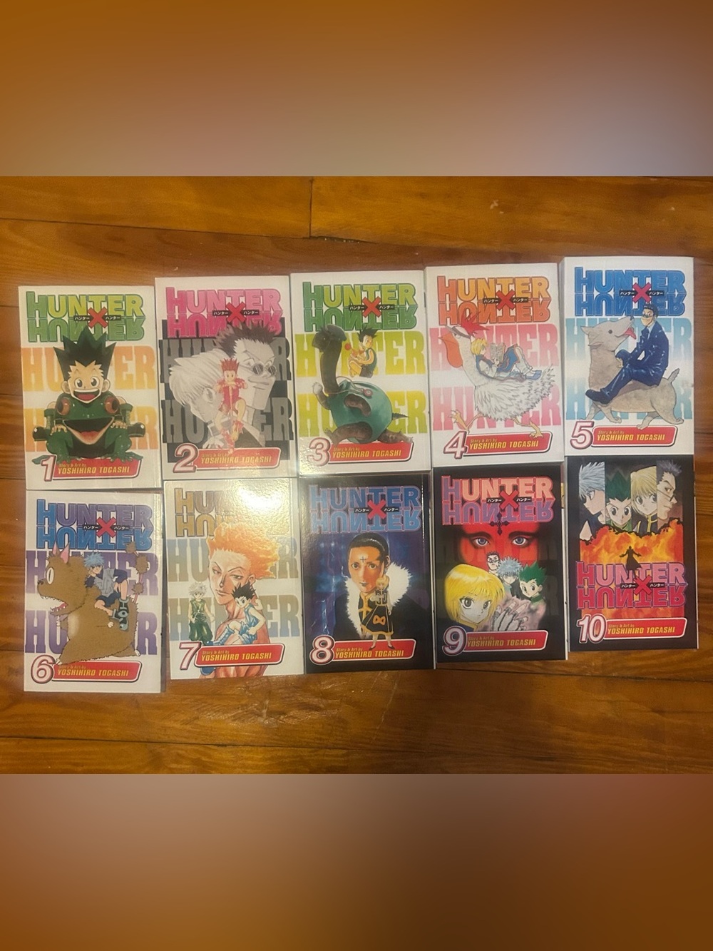 Hunter X Hunter manga 1-10